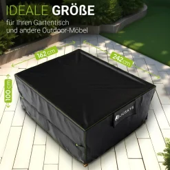 Abdeckplane Gartenmöbel verschiedene Größen Schutzhülle Gartenmöbel wasserdicht winterfest