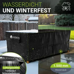 Abdeckplane Gartenmöbel verschiedene Größen Schutzhülle Gartenmöbel wasserdicht winterfest