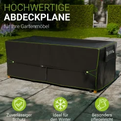 Abdeckplane Gartenmöbel verschiedene Größen Schutzhülle Gartenmöbel wasserdicht winterfest