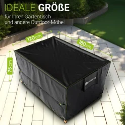 Abdeckplane Gartenmöbel verschiedene Größen Schutzhülle Gartenmöbel wasserdicht winterfest