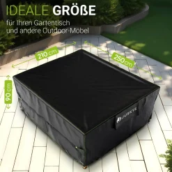Abdeckplane Gartenmöbel verschiedene Größen Schutzhülle Gartenmöbel wasserdicht winterfest