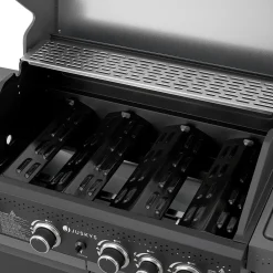 BBQ Gasgrill Savannah Grillwagen mit 4 Brennern und 1 Seitenbrenner