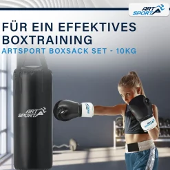 Boxsack für Kinder und Erwachsene Gefüllt in 10, 25 und 30 kg, inkl. Aufhängung