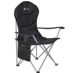 Campingstuhl Lido Gepolsterter Klappstuhl mit Getränkehalter & Tasche