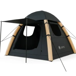 Campingzelt aufblasbar für 1-4 Personen Luftzelt wasserdicht mit einfachem & schnellem Aufbau