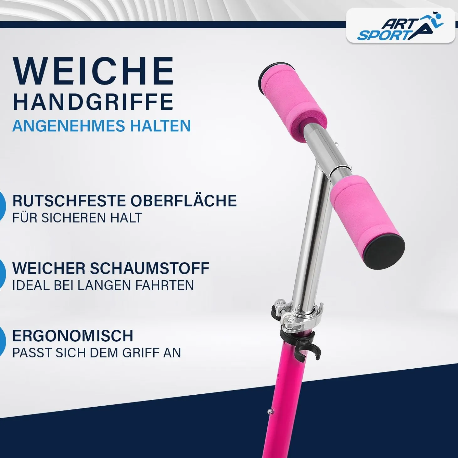 Cityroller - diverse Designs Scooter mit XXL Rädern, Fußständer, Hinterradreibungsbremse