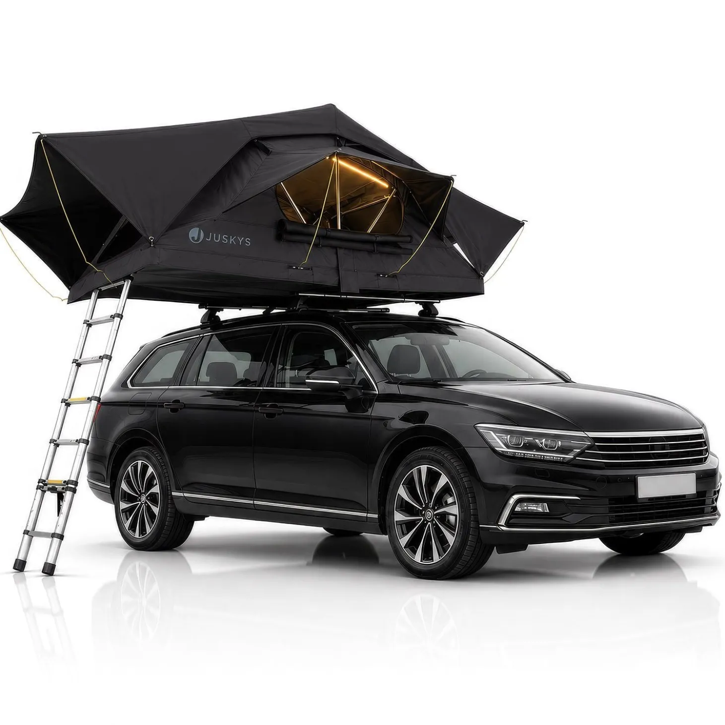 Dachzelt Lago für 2-3 Personen Autodachzelt für Camping & Roadtrips