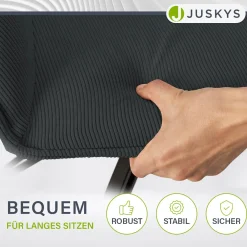 Drehstuhl Clyde mit Cord Stilvoller Stuhl fürs Wohn- & Esszimmer