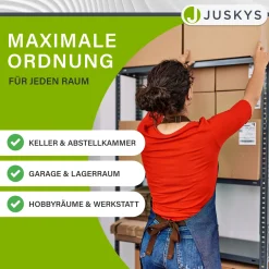 3er Regalsystem 1 Corner & 2 Basic Regalsystem mit insgesamt 15 Böden mit 2625 kg Tragkraft