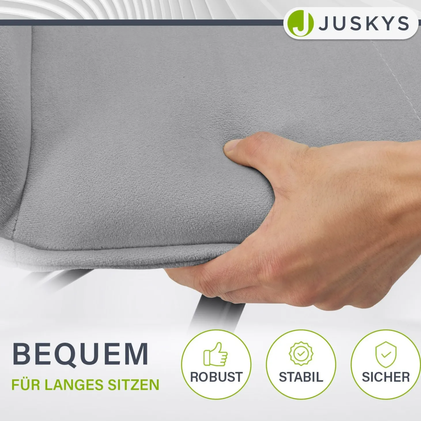 Esszimmerstuhl drehbar mit Samt Clyde Esszimmerstuhl mit Armlehne als 1er, 2er, 4er oder 6er Set