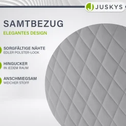 Esszimmerstuhl drehbar mit Samt Clyde Esszimmerstuhl mit Armlehne als 1er, 2er, 4er oder 6er Set