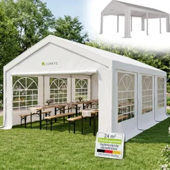Festzelt Partyzelt Gala Großer Pavillon für die Outdoor-Party im Garten