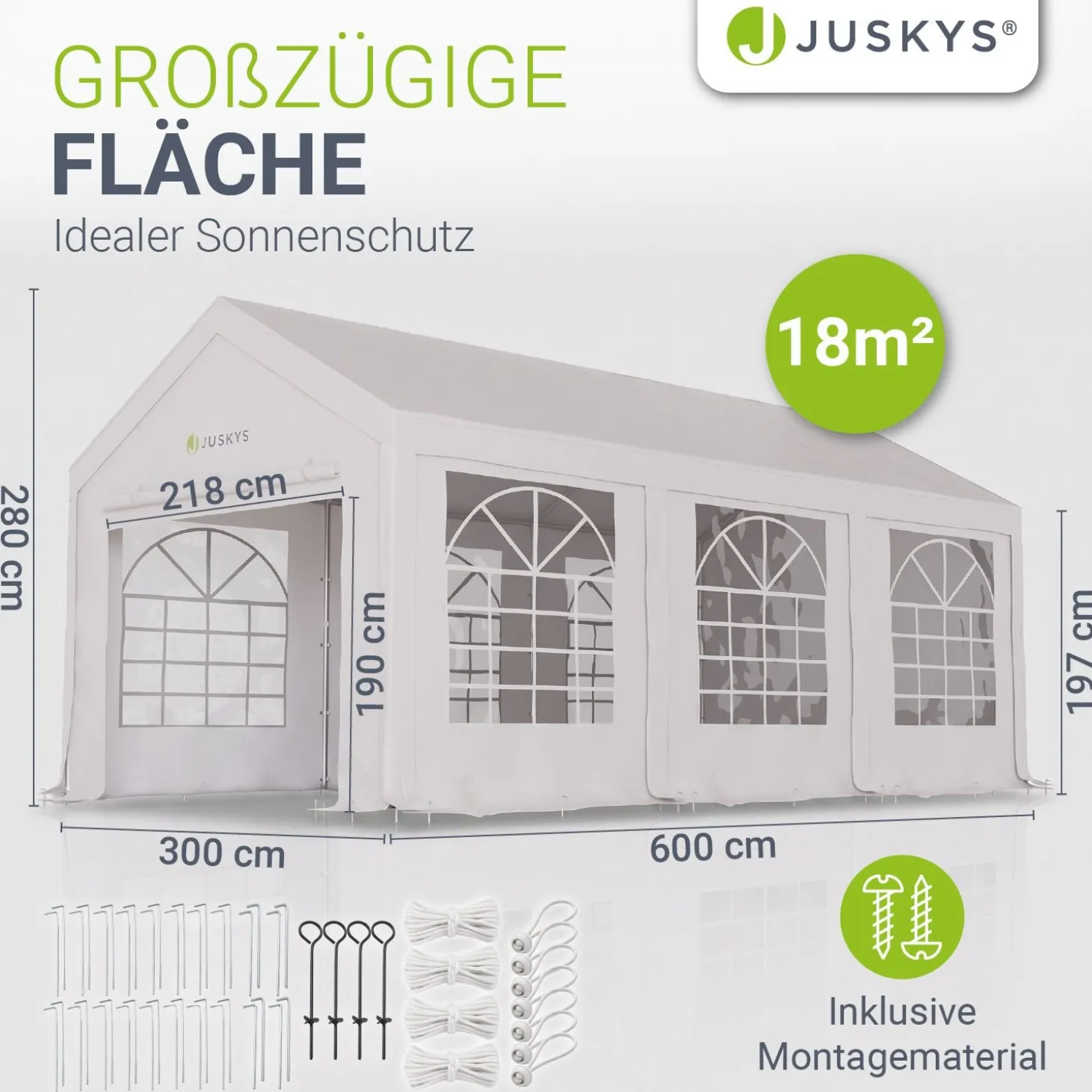 Festzelt Partyzelt Gala Großer Pavillon für die Outdoor-Party im Garten
