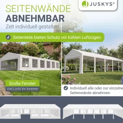 Festzelt Partyzelt Gala Großer Pavillon für die Outdoor-Party im Garten