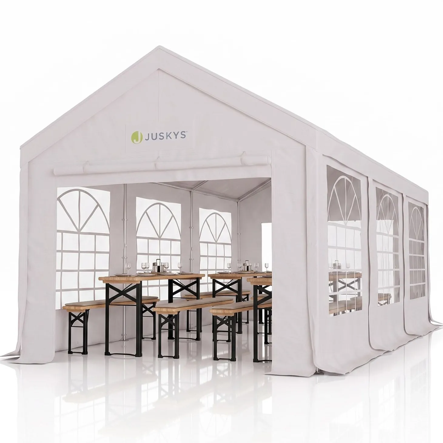 Festzelt Partyzelt Gala Großer Pavillon für die Outdoor-Party im Garten