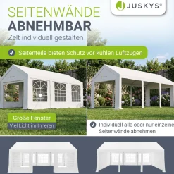 Festzelt Partyzelt Gala Großer Pavillon für die Outdoor-Party im Garten