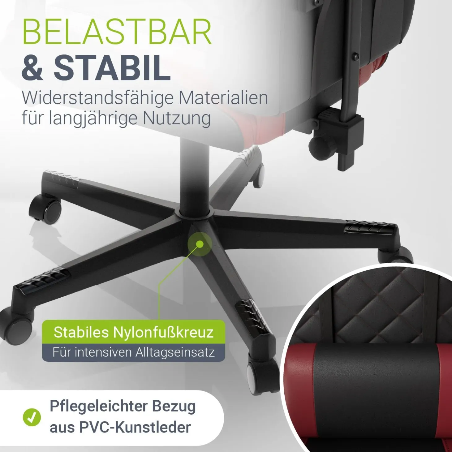 Gamingstuhl HyperSeat Bürostuhl für Home-Office & Gaming