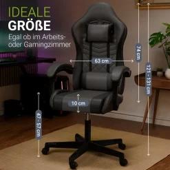 Gamingstuhl HyperSeat Bürostuhl für Home-Office & Gaming