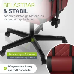 Gamingstuhl HyperSeat Bürostuhl für Home-Office & Gaming