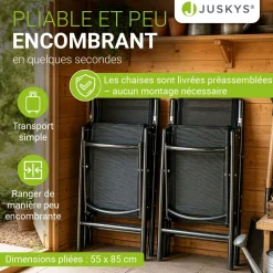 Gartengarnitur Milano Gartenset 7-teilig; Tischplatte aus Sicherheitsglas