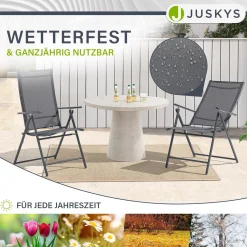Gartenstuhl Calena Hochlehner Gartenstuhl mit 7-fach verstellbarer Lehne