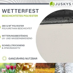Gelenkarmmarkise mit Kurbel Markise für Terrasse & Balkon - inklusive Halterung