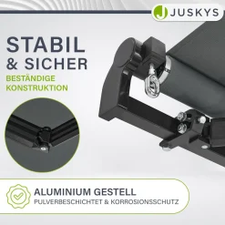 Gelenkarmmarkise mit Kurbel Markise für Terrasse & Balkon - inklusive Halterung