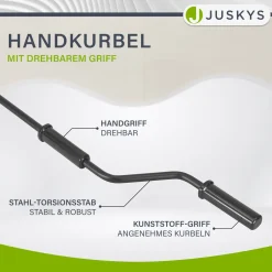 Gelenkarmmarkise mit Kurbel Markise für Terrasse & Balkon - inklusive Halterung