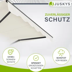 Gelenkarmmarkise mit Kurbel Markise für Terrasse & Balkon - inklusive Halterung