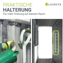 Gerätehaus Metall Geräteschuppen aus Metall mit Fundamentrahmen