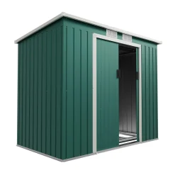 Gerätehaus Metall Geräteschuppen aus Metall mit Fundamentrahmen