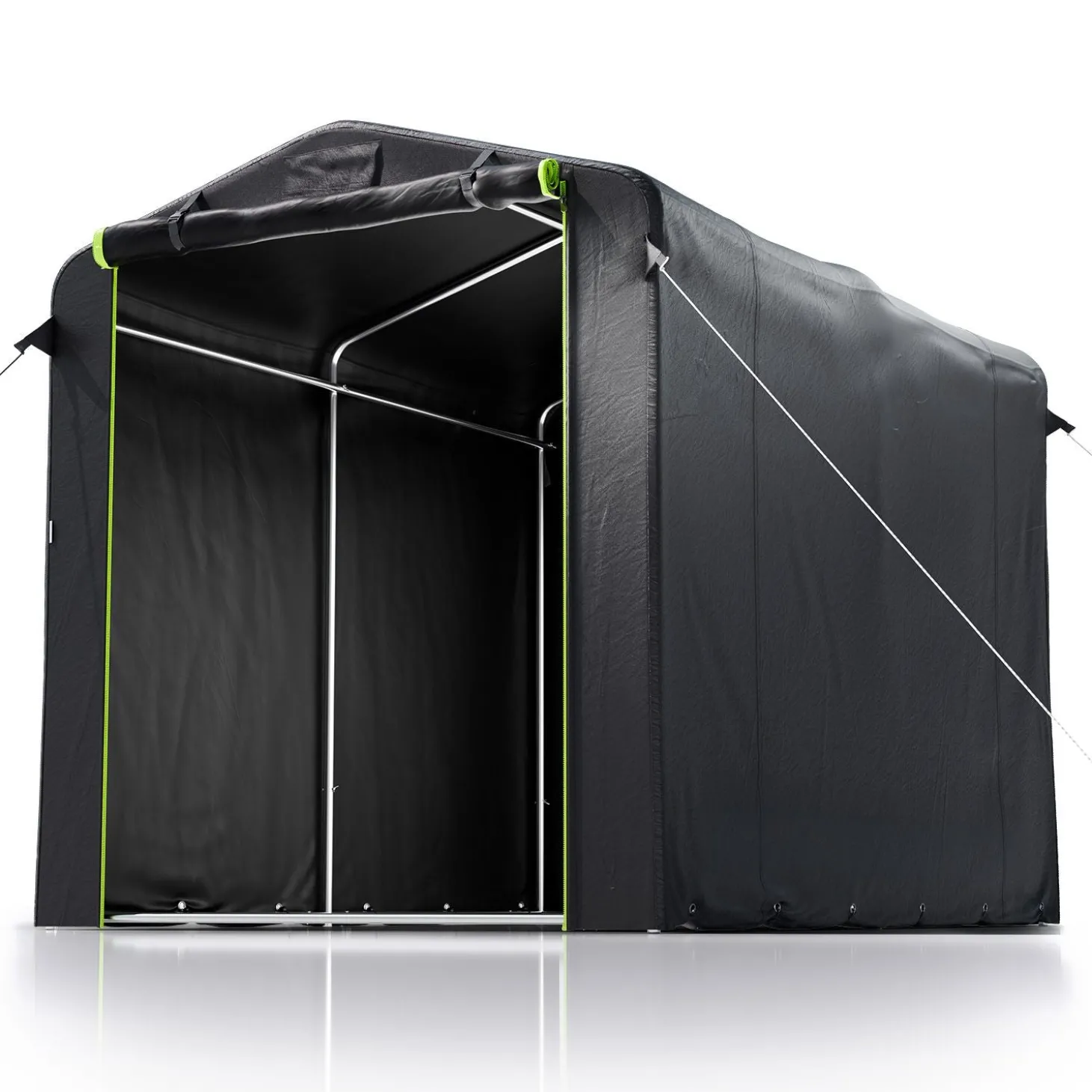 Gerätezelt für wetterfesten Schutz Zeltgarage für Fahrrad, Motorrad & Gartengeräte