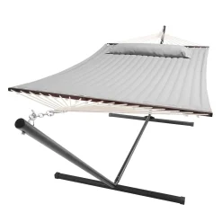 Hängematte Cata mit Gestell Indoor- und Outdoor-Hängematte mit Kissen