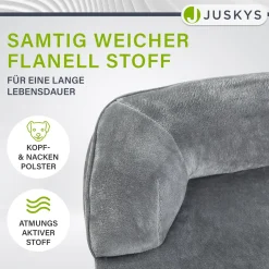 Hundebett Sheena Orthopädisches Haustierbett mit weichem Bezug