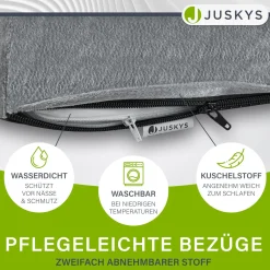 Hundebett Sheena Orthopädisches Haustierbett mit weichem Bezug