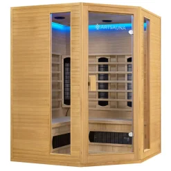 Infrarotkabine Nyborg E150K ↔ 150x150cm ↕ 190cm ⚟ Dual Technologie 유 4 Personen