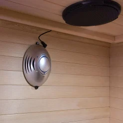 Infrarotkabine Nyborg S120V ↔ 120x105cm ↕ 190cm ⚟ Dual Technologie 유 2 Personen