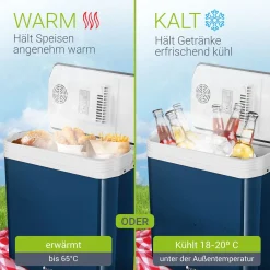 Kühlbox Nordpol Elektrische Kühlbox mit praktischem 12 V und 230 V Anschluss