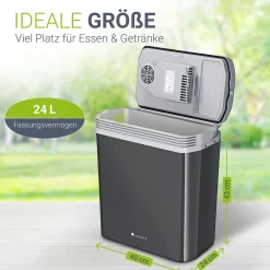Kühlbox Nordpol Elektrische Kühlbox mit praktischem 12 V und 230 V Anschluss