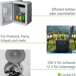 Kühlbox Nordpol Elektrische Kühlbox mit praktischem 12 V und 230 V Anschluss