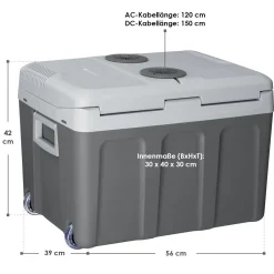 Kühlbox Nordpol Elektrische Kühlbox mit praktischem 12 V und 230 V Anschluss