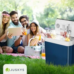 Kühlbox Nordpol Elektrische Kühlbox mit praktischem 12 V und 230 V Anschluss