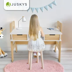 Kinder Schreibtisch Fietje Der perfekte Lernbegleiter: Höhenverstellbar, viel Stauraum
