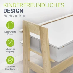 Kinder Schreibtisch Fietje Der perfekte Lernbegleiter: Höhenverstellbar, viel Stauraum