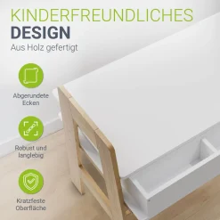 Kinder Schreibtisch Fietje Der perfekte Lernbegleiter: Höhenverstellbar, viel Stauraum