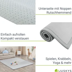 Kinder Spielmatte Maila Weiche & isolierende Krabbelmatte