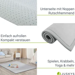 Kinder Spielmatte Maila Weiche & isolierende Krabbelmatte