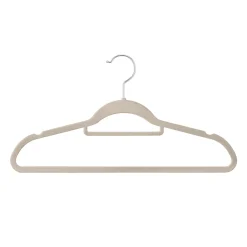 Kleiderbügel - Samt Bügel für Garderobe - rutschfest mit Samtbezug