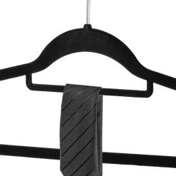 Kleiderbügel - Samt Bügel für Garderobe - rutschfest mit Samtbezug