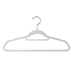 Kleiderbügel - Samt Bügel für Garderobe - rutschfest mit Samtbezug